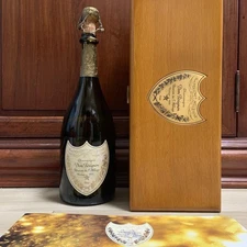 Dom Pérignon Lavey empty bottles and boxes