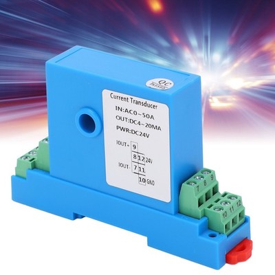 AC Current Transmitter DC4 20mA Output Power Distribution Control Current Transf