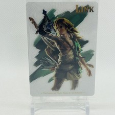 Link The Legend Of Zelda Tears of the Kingdom Wafers Card Nintendo