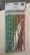Jot Pencils 12 pc. Multicolor Novelty School Supplies Holiday Stocking Stuffer
