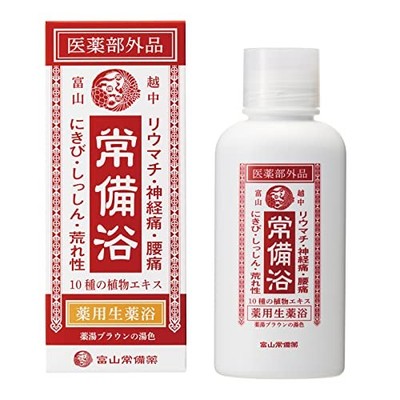 Toyama Regular Medicine 400 ml heiße Quelle braune Farbe medizinischer Badeduft