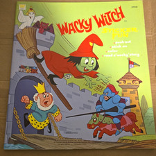 Whitman Wacky Witch Sticker Book Halloween Multicolor MPN 1691-32