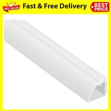 D-Line Quarter Round Cable Trunking, Quadrant Cable Cover, Paintable, Self-Adhe