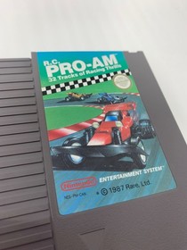 R.C. Pro-Am - NES - Cartridge and Manual (Nintendo Entertainment System, 1988)