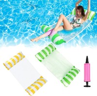 WasserhäNgematte, Aufblasbares Schwimmbett Pool FüR Erwachsene, Sommerspiele, S