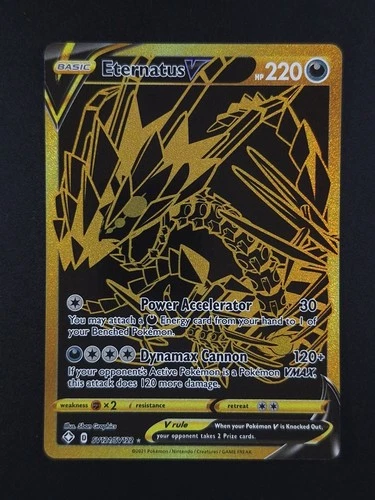2021 Pokemon ETERNATUS V #SV121/SV122 Shining Fates Shiny Vault Secret Rare ENG
