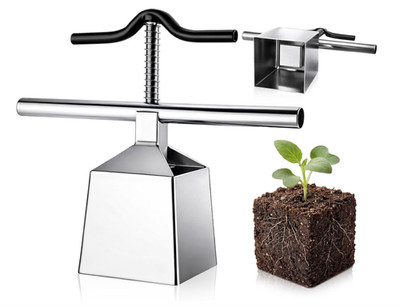Handheld Soil Block Maker for Seed Starting  4 Inch Blocker SEALED NEW