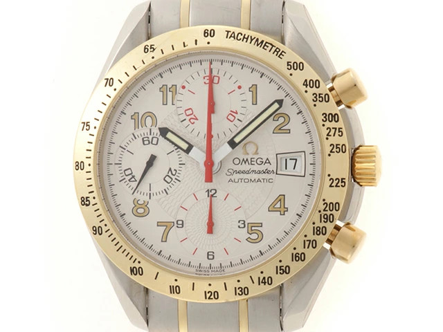 Omega Speedmaster Date K18Gold Stainless Steel