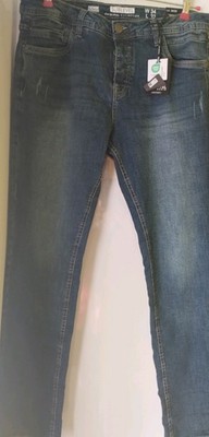 Sublevel Herren Jeans ,Blau, Gr 34/32