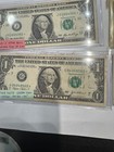 US Mint Lot of six $1 Star Bills repeating unique serial numbers 26F one dollar — photo 2