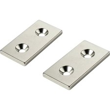 TRU COMPONENTS TC-12250652  Magnete permanente Rettangolare L x L x A 40 x 20