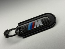 BMW M Sport Keyring M Performance Keychain M Series Carbon Effect BMW Gift Black