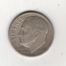 1946 P DIME 90% SILVER 10 CENTS PHILADELPHIA 10¢ UNITED STATES OF AMERICA USA