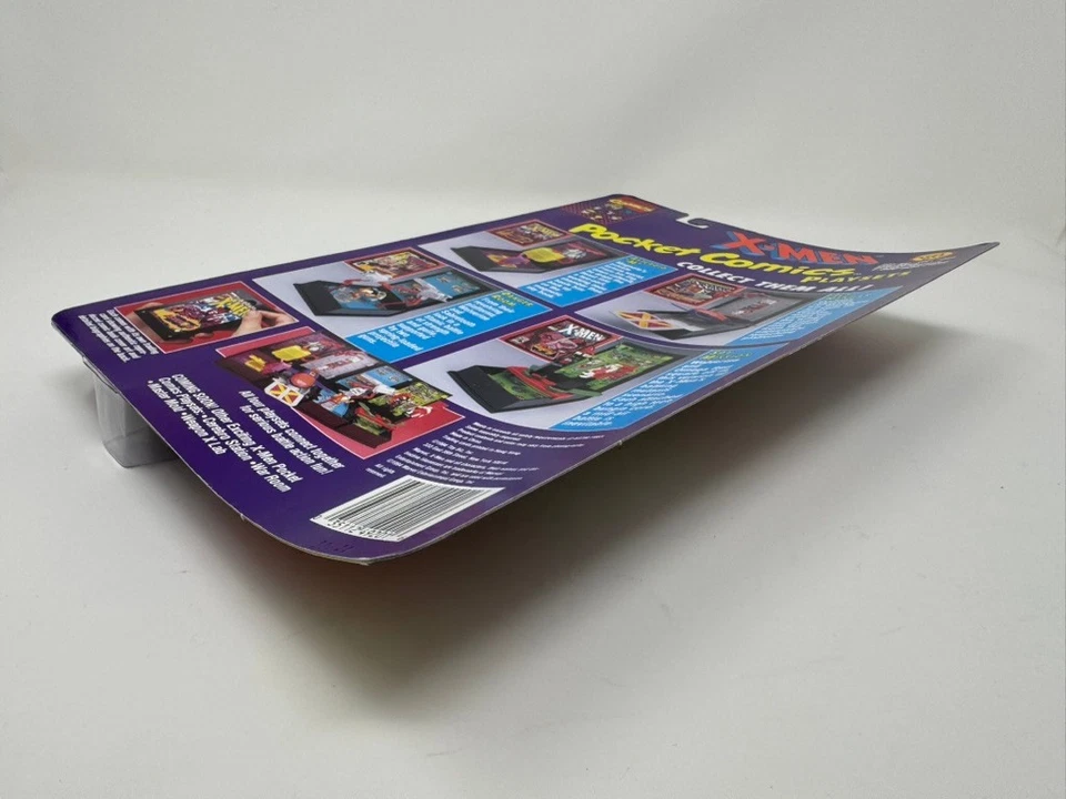 Игровой набор Danger Room Pocket Comics X-Men Marvel Comics 1994 Toybiz Wolverine NOC - Изображение 4 из 4