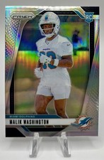 2024 Panini Prizm - Rookies Malik Washington #371 Silver Prizm (RC)