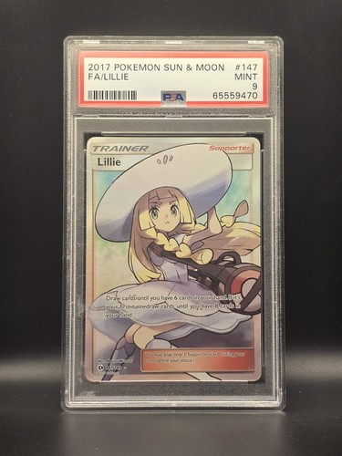 Lillie graded PSA 9 for sale on eBay