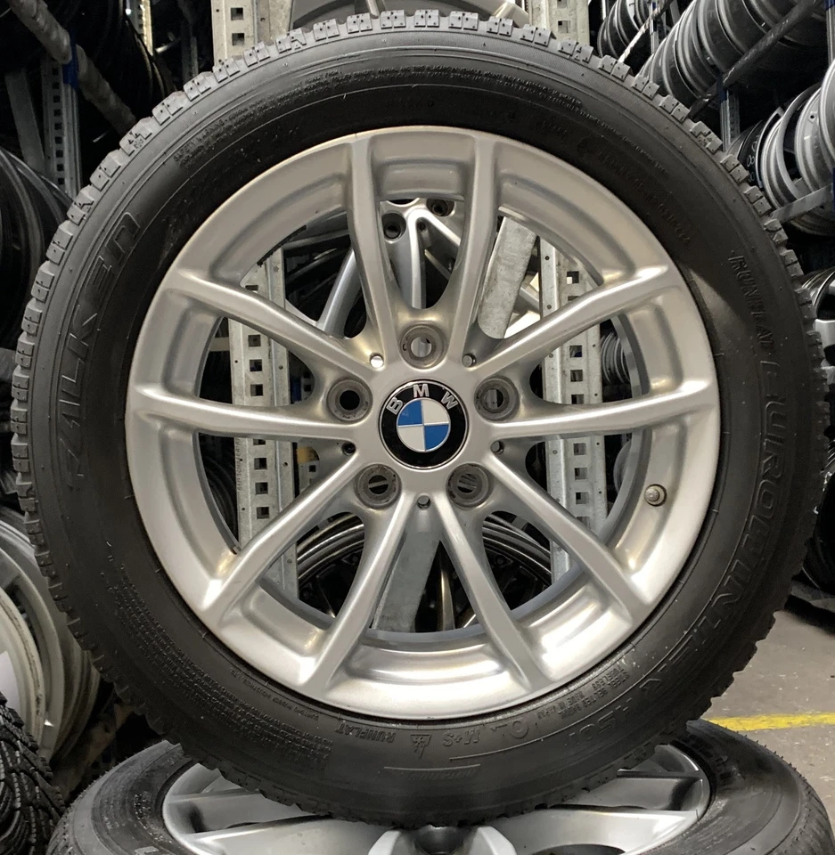 4x Original BMW Winterräder 205/55 R16 91H - für 1er F20 F21 2er F22 F23 2399 - Bild 2 von 4