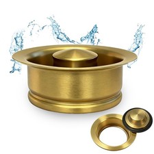 Kitchen Sink Garbage Disposal Flange and Stopper, Universal Flange Fit 3-1/2 ...