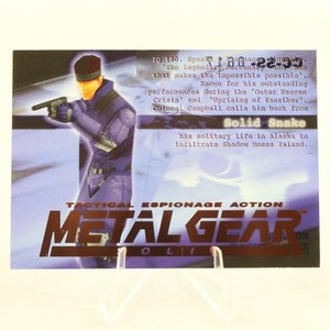 Metal Gear Solid Card | eBay