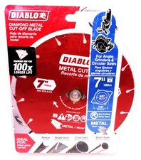 J Diablo - DDD070DIA101F 7" Diamond Metal Cut-Off Disc