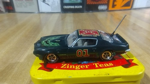 Dukes Of Hazzard General Lee Custom Dark Green '73 Pontiac Firebird ,1:64,new! - Picture 8 of 14