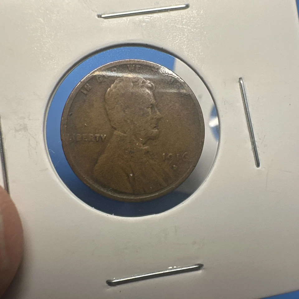 1916S 1916D 1916P - 3 Lincoln Wheat Cents 💥Better Dates💥Copper US COINS (1928) - Image 4 of 4