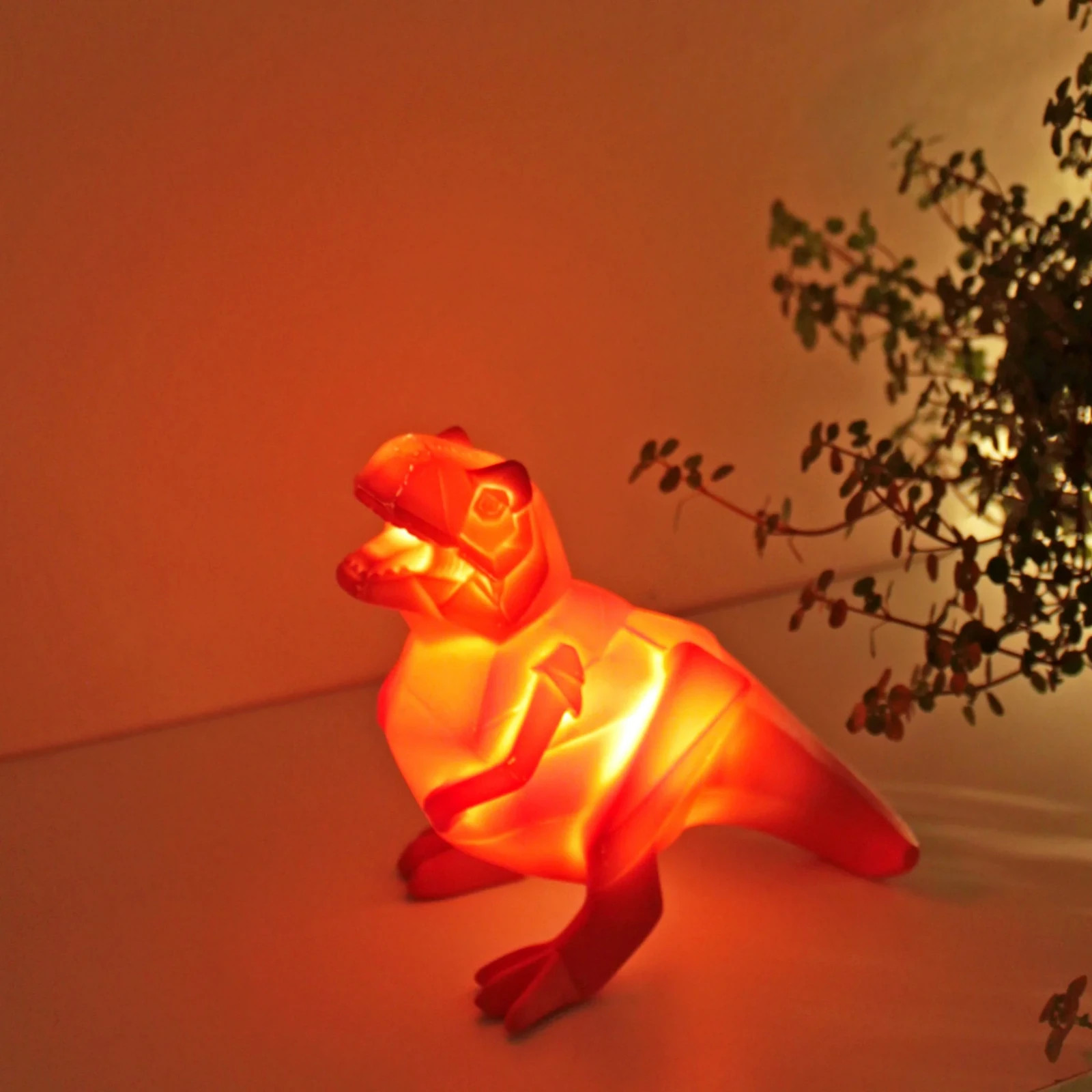 Mini LED T-Rex Dinosaur Lamp - USB & Battery Childs Bedside Lamp -FREE DELIVERY