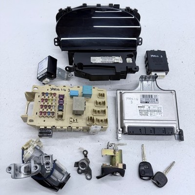 TOYOTA YARIS MK1 ECU KIT 89661-52890 ENGINE CONTROL 75HP 1.4 DIESEL 1ND-TV 03-06