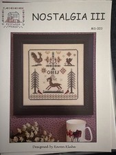 Rosewood Manor Nostalgia III MS-003 Karen Kluba Chart