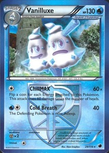 Vanilluxe (Team Plasma) 29/116 Rare Plasma Freeze Lightly Played Pokémon Card