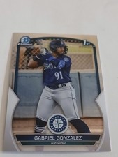 2023 BOWMAN CHROME 1ST  GABRIEL GONZALEZ