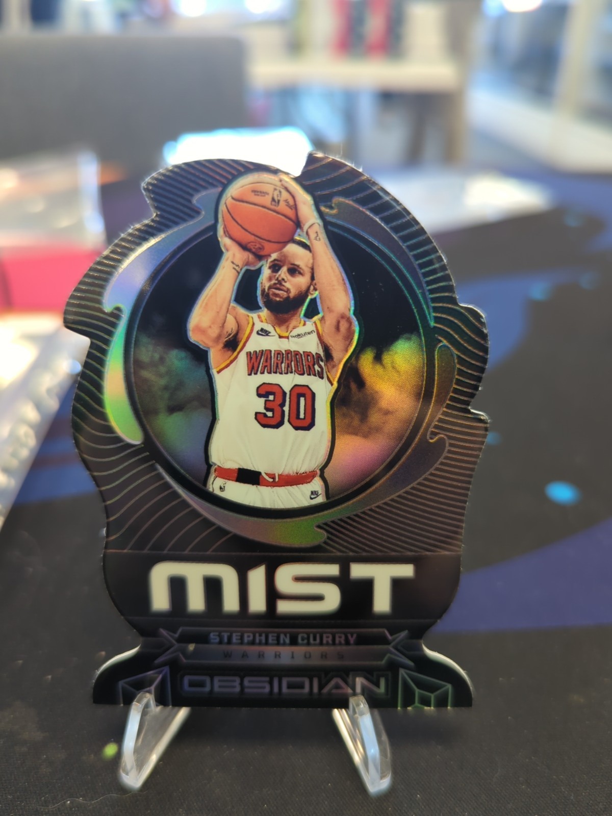 #20 Stephen Curry 2024-25 Panini Obsidian Golden State Warriors sports Mist