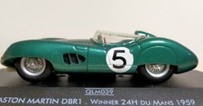 IXO 1/43 Aston Martin DBR1 Le Mans 1959 Winner #5 Salvadori Shelby QLM039
