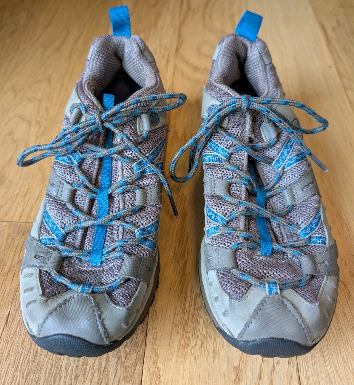 Merrell scarpe donna Skylab J48864 scarpe da trekking blu grigio suola Vibram taglia 8