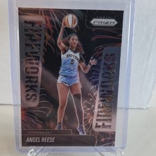 Panini 2025 Prizm WNBA Angel Reese Chicago Sky #11 Fireworks Insert