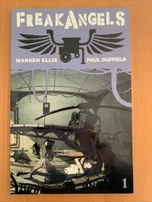 Freak Angels Vol 1 (2008) Avatar Press TPB by Warren Ellis, from Robin Williams!