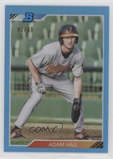 2020 Bowman Heritage Chrome Prospects Blue Refractor 81/99 Adam Hall y0i