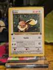 Pokémon TCG Team Rocket 1st Edition Eevee 55/82 LP