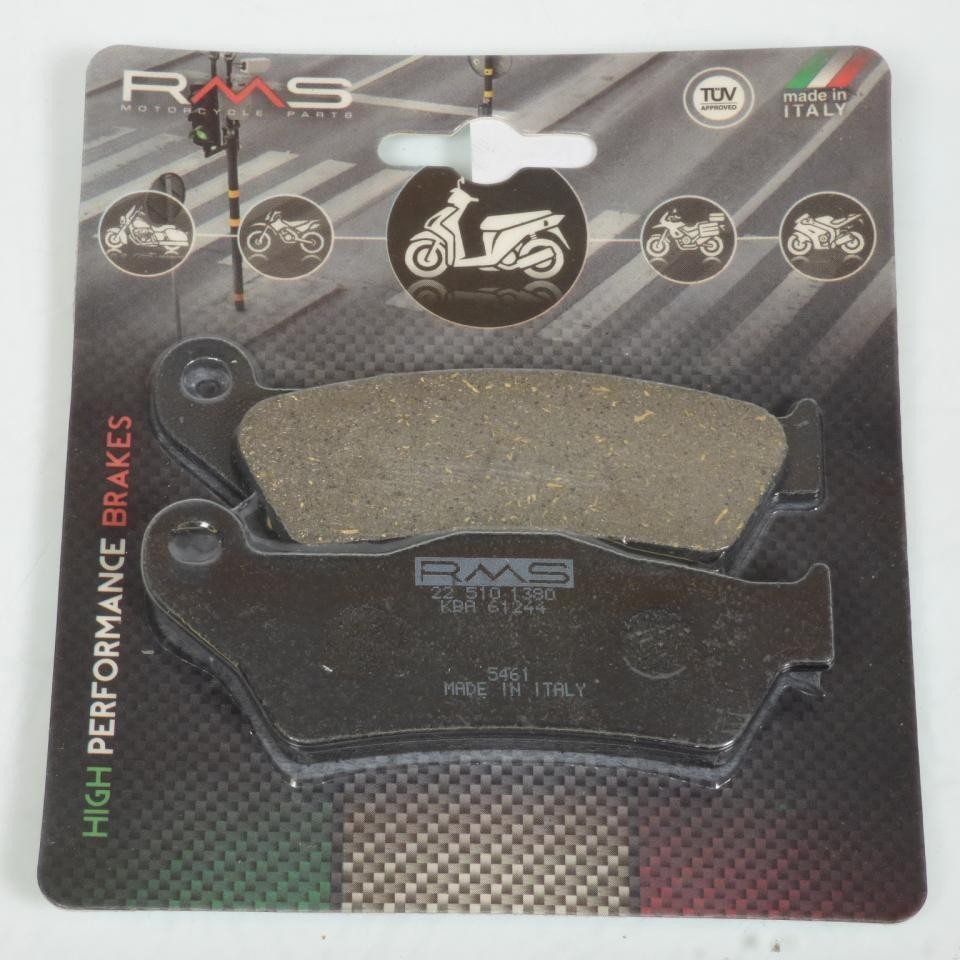 Plaquette de frein RMS pour résoudre les problèmes de freinage arrière BMW 1200 R