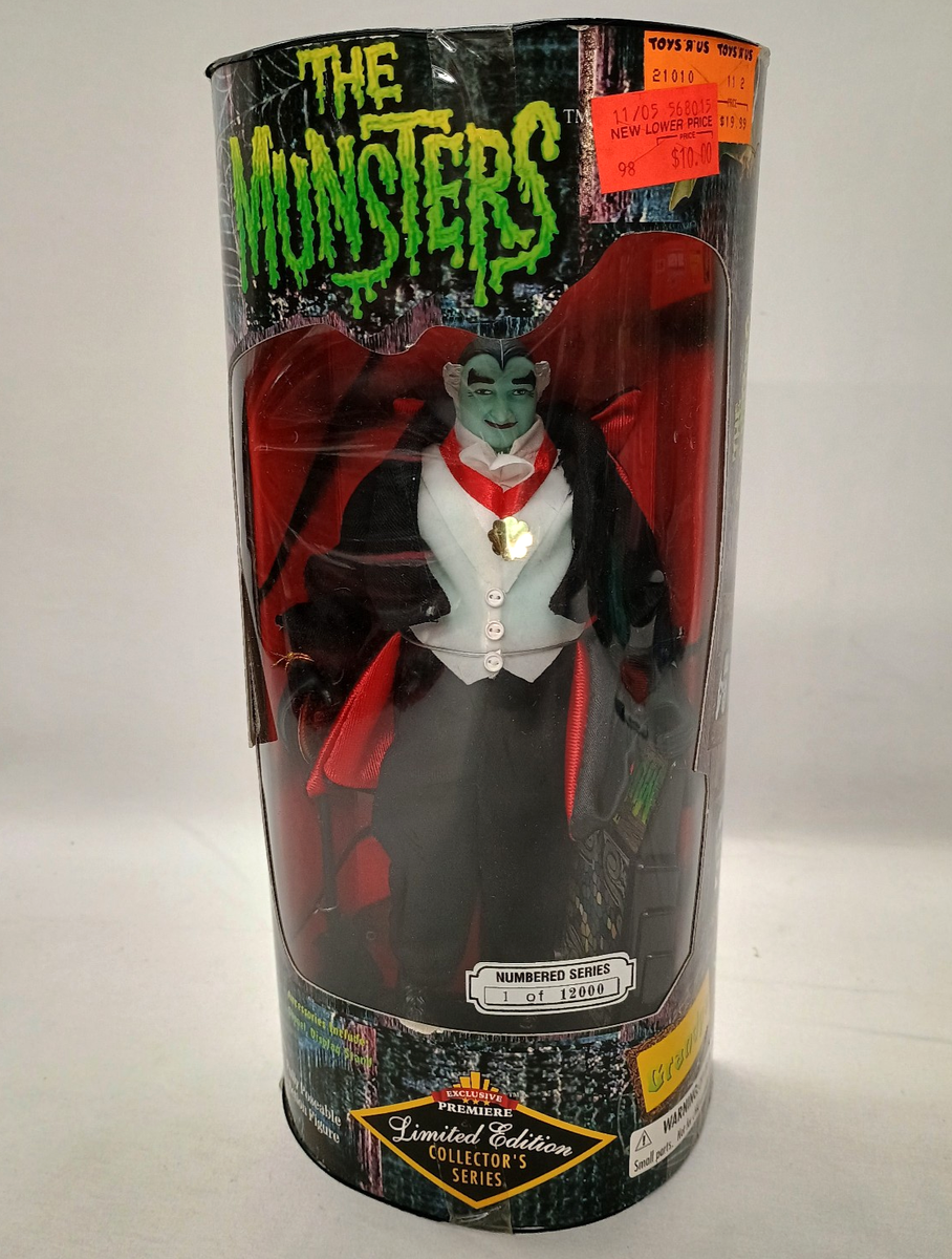 THE MUNSTERS Grandpa Herman Lily Exclusive Premiere Collector's