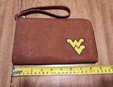 WV Football Leather Wallet University Of West Virginia Mountaineers 8