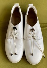 Adesso Women’s Leather Shoe ‘Sarah’ . White. Size 7 EU40