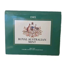 1985 Royal Australian Mint Uncirculated Mint Coin Collection