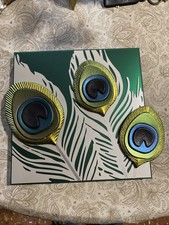 ROLEX PARETE ACRILICO PIUME DI PAVONE SINISTRA Espositore Negozio 24/24cm