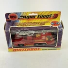 Vintage Boxed Matchbox Super Kings K-9 Fire Tender