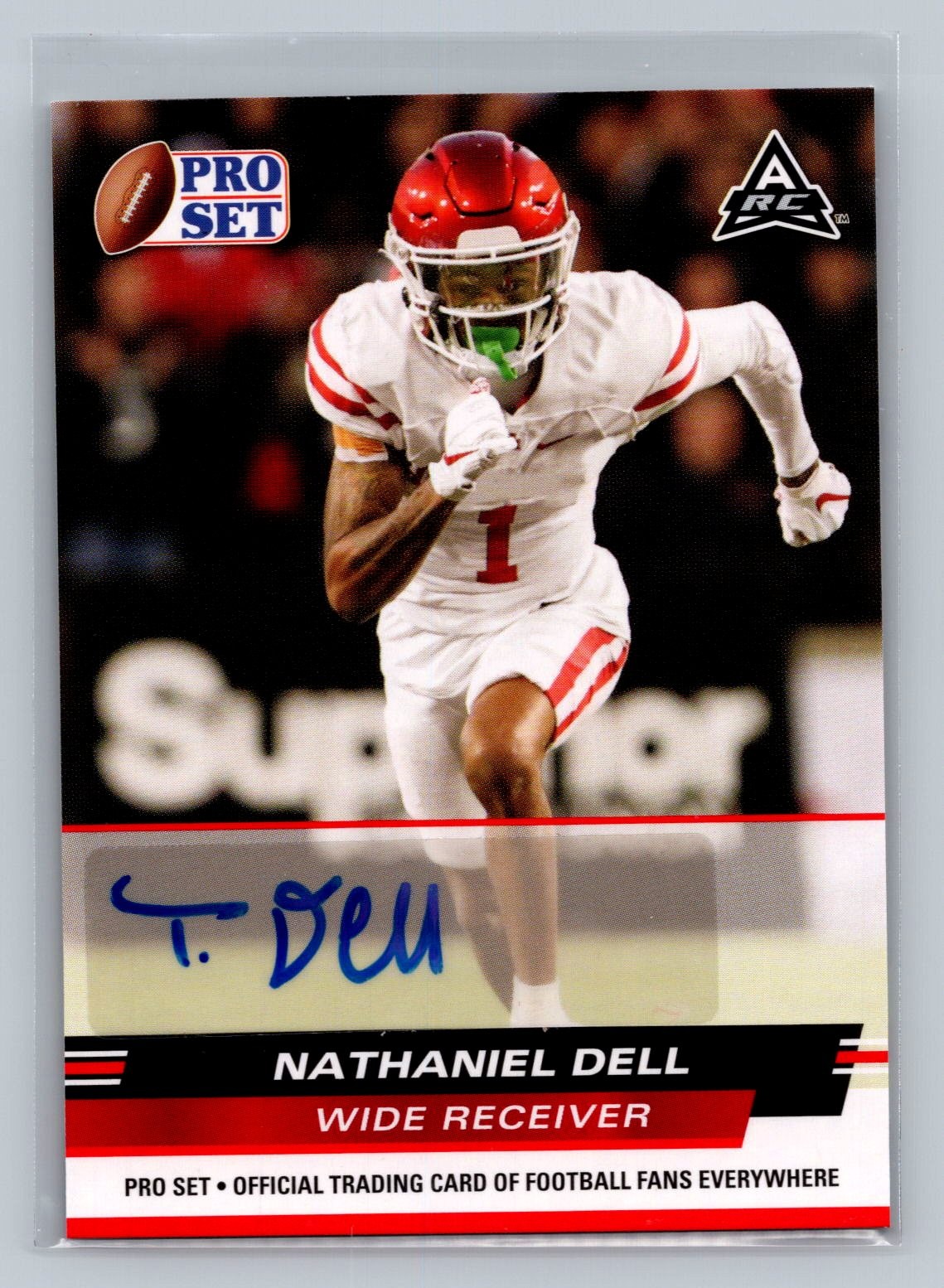 2022 Pro Set Draft Tank Dell Autographs Auto #PSA-ND1