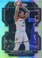 2022 Panini Prizm WNBA BRITTNEY GRINER #141 HYPER PRIZM MERCURY