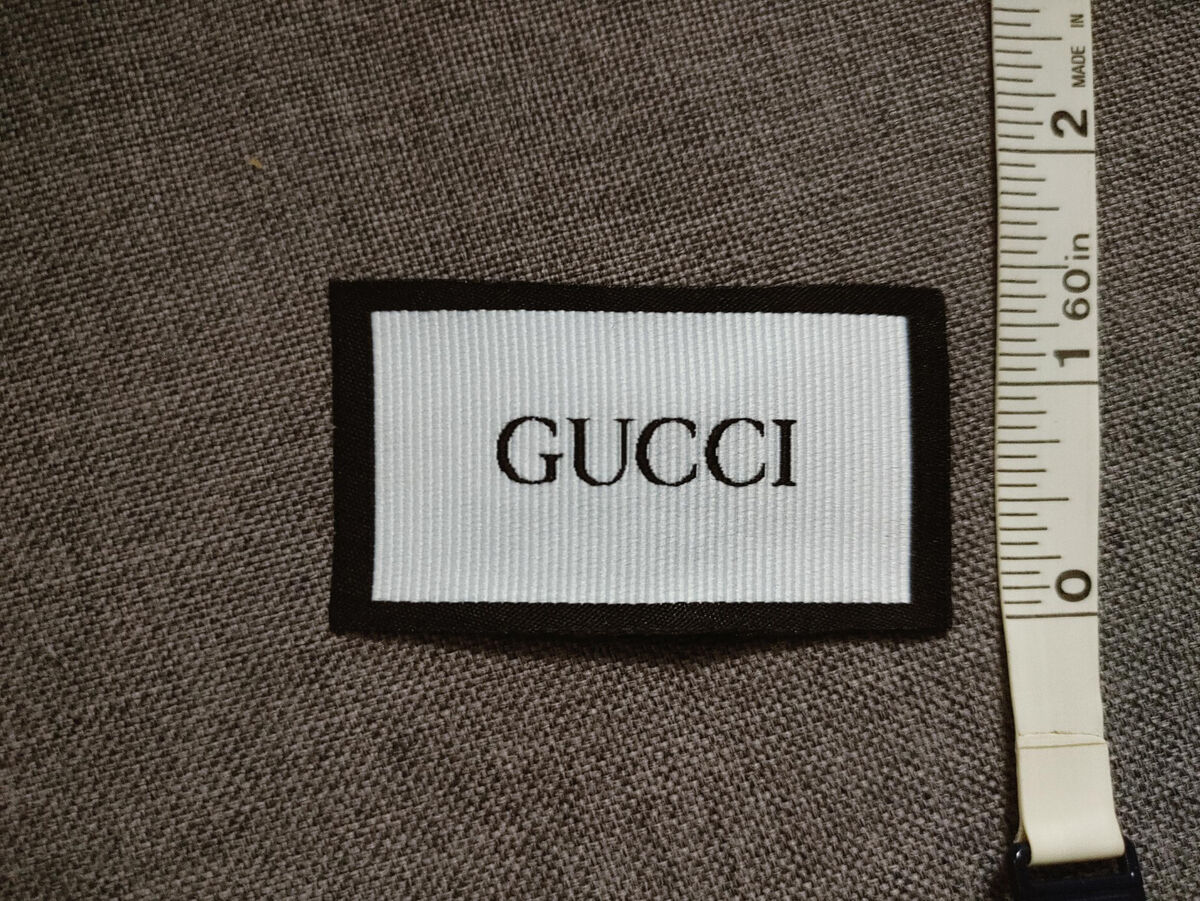 Replacement GUCCI Clothing Designer TAG LABEL Sewing LOT 3 Replacement GUCCI Clothing Designer TAG LABEL Sewing LOT 3