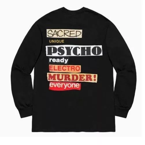 Tee shirt Supreme Sacred Unique L/S taille M manches longues