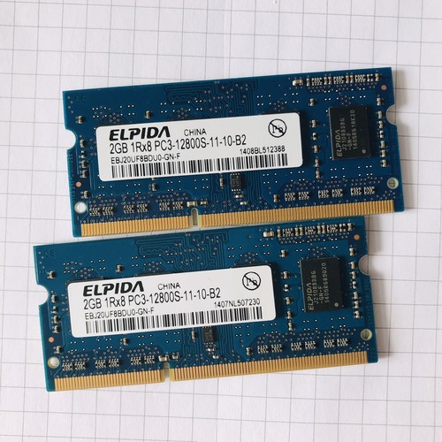Elpida EBJ20UF8BDU0-GN-F 4GB-Kit=2x2GB-Module DDR3-RAM